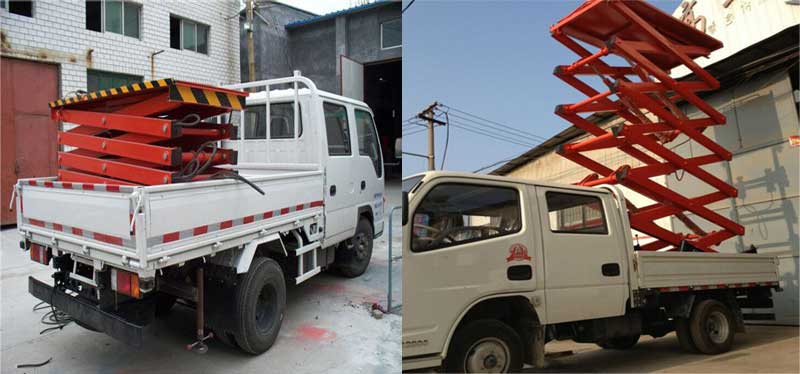 剪叉車(chē)載式升降機(jī)