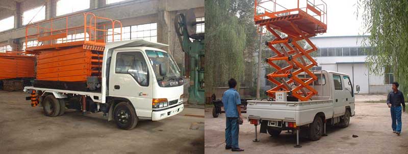 剪叉車(chē)載式升降機(jī)